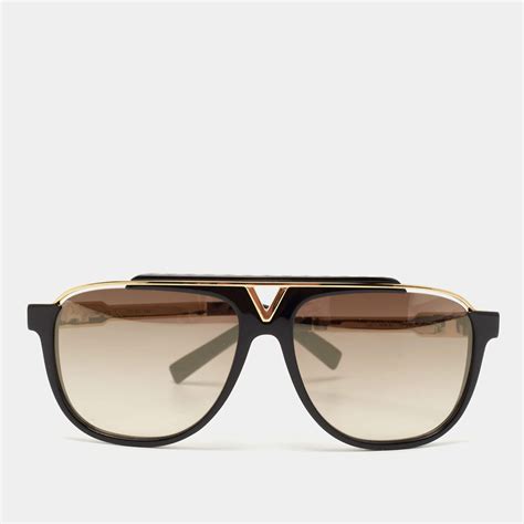 z0936w louis vuitton|LOUIS VUITTON Acetate Mascot Sunglasses Z0936W Black.